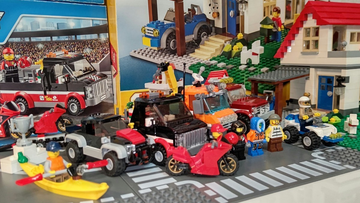 レゴ　LEGO　クリエイター　シティ　CITY　4437 5771 60033 60084 60240 5点セット　道路2枚　送料無料　正規品　組立済　1円〜　　_画像6