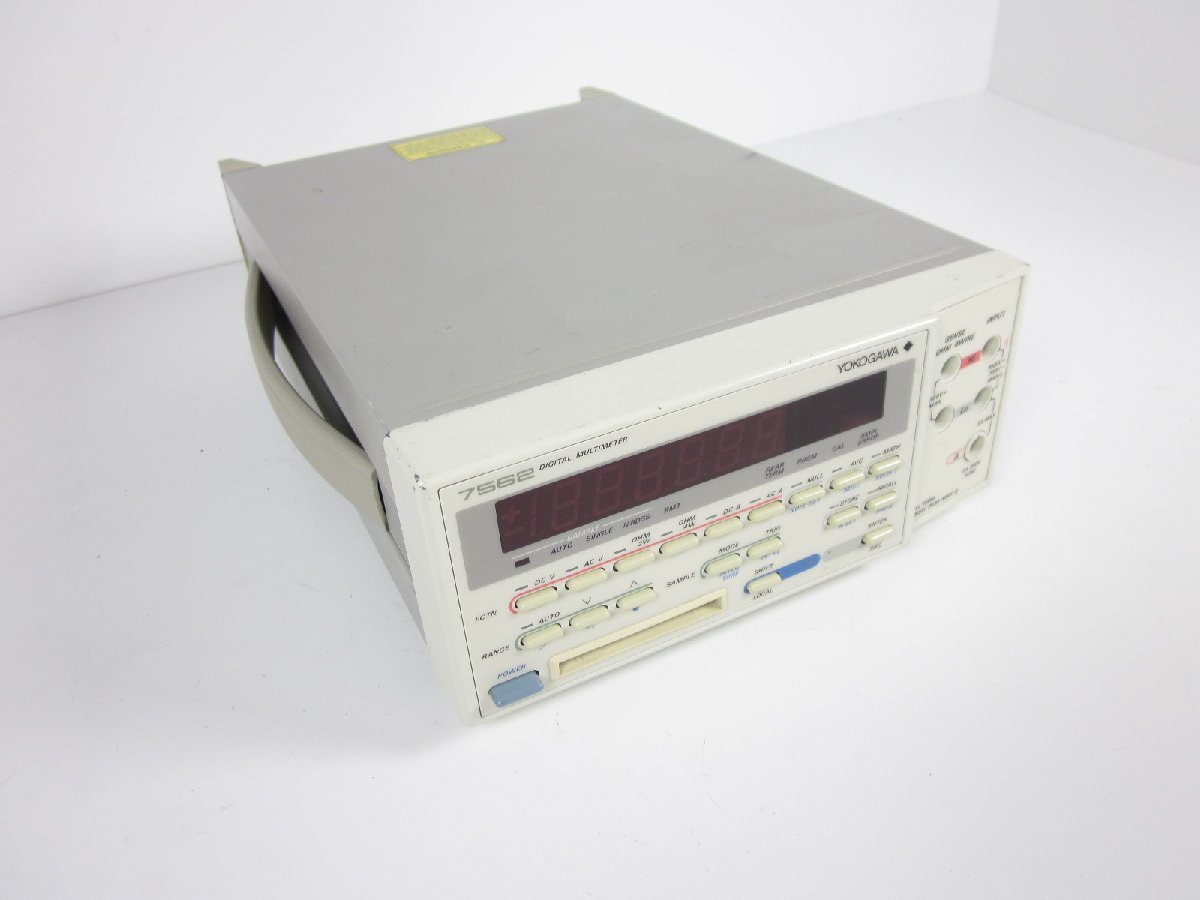 中古】マルチメータ(デジタル) 7562-01-C-1/B 横河電機 YOKOGAWA 6.5