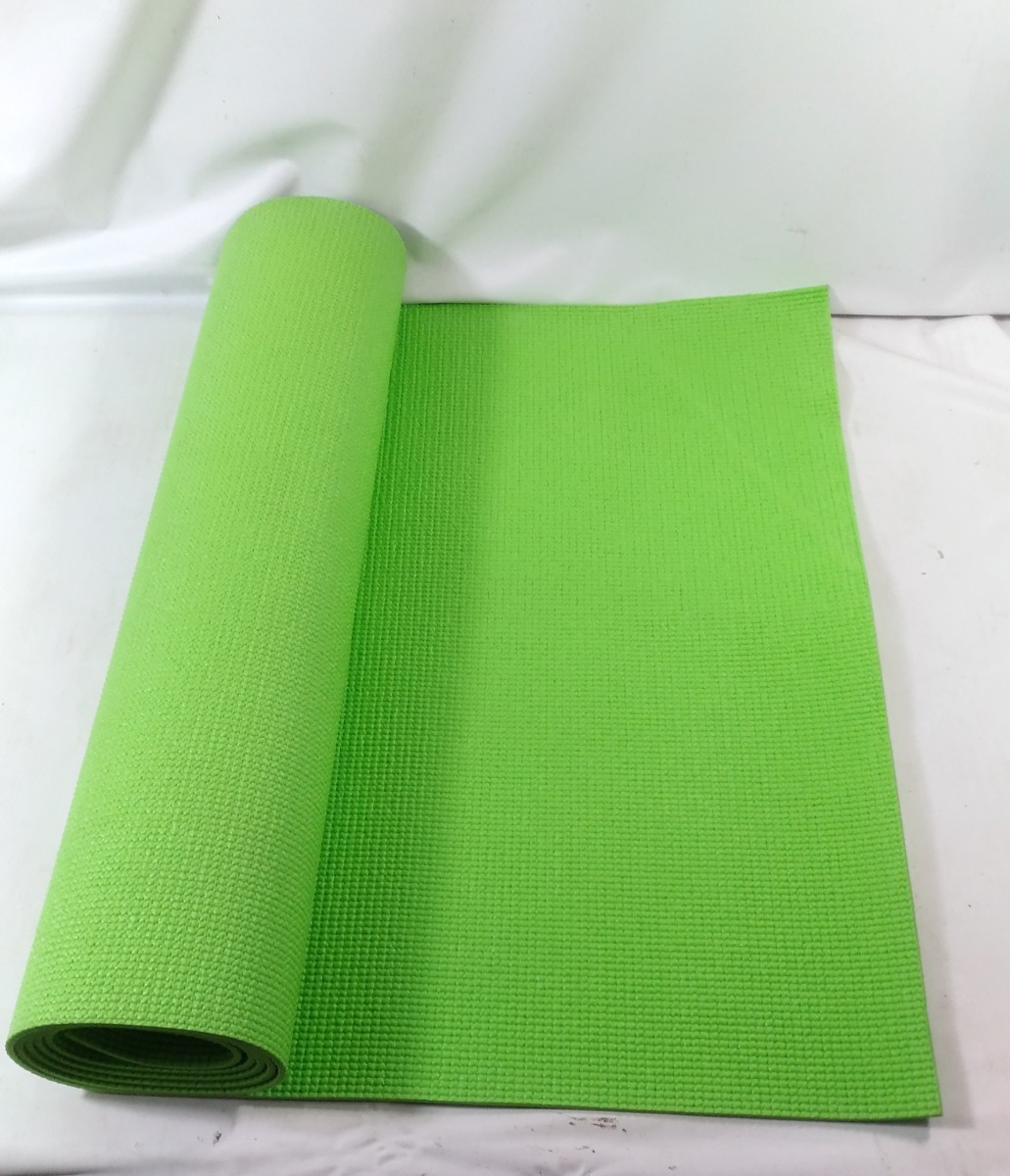 CCNY ☆ Коврик для йоги (цвет: желто-зеленый) Ширина 61 × Длина 185 см без коробки