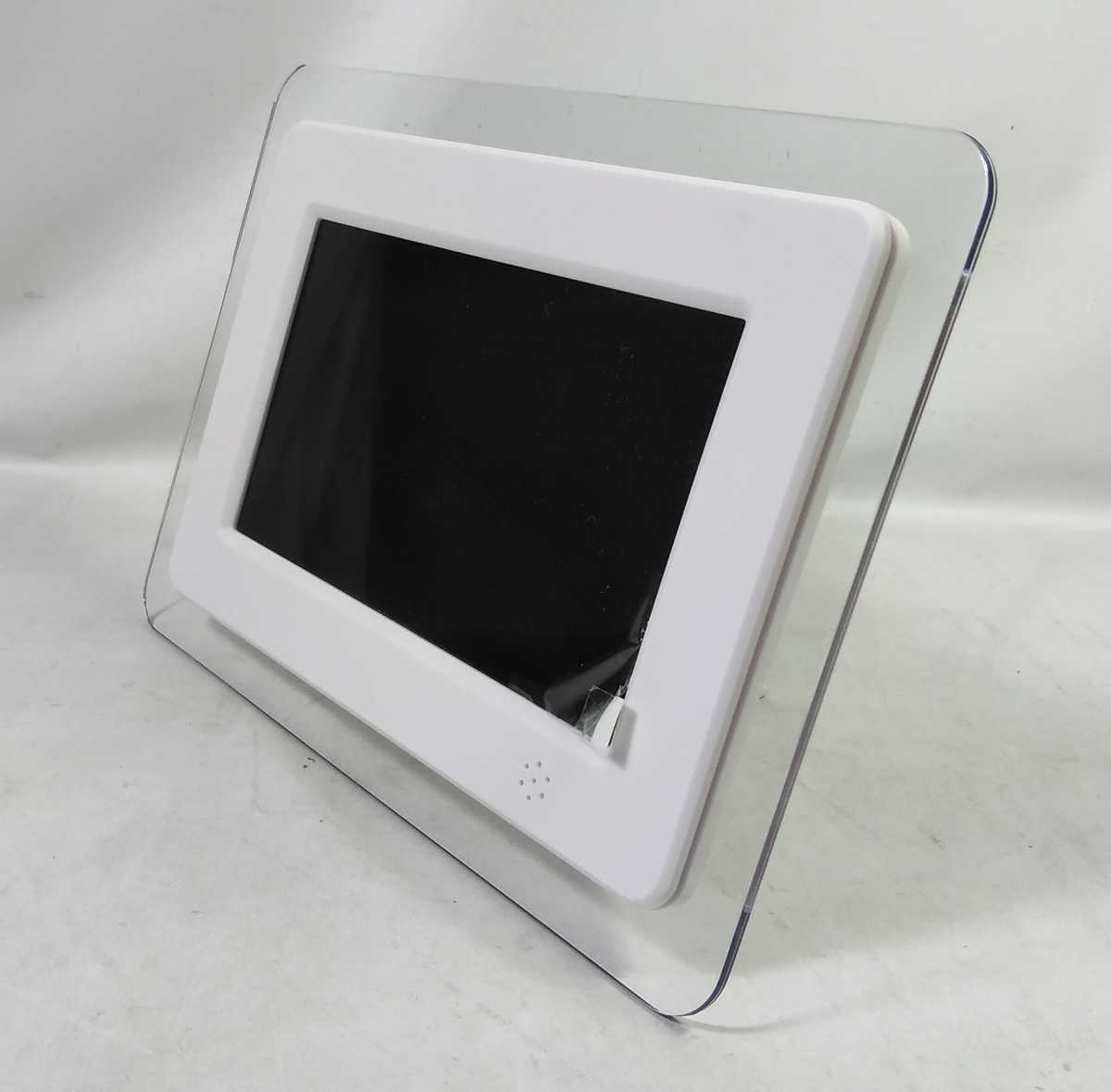 bhny☆美品☆ZOXゾックスデジタルフォトフレーム スタイリッシュ7インチ液晶 フォトフレーム ライト【DS-DA70N102WH/BRM/PM】☆通電確認済|代購幫 DreamMaker デジタル写真たて DMF-070-WA フォトフレーム