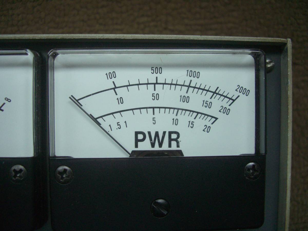 SWRメーター　アマチュア無線用　SWR/出力表示部
