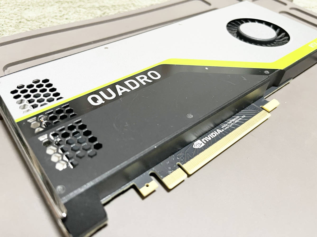 NVIDIA Quadro RTX 4000 8GB グラフィックボード 動作品
