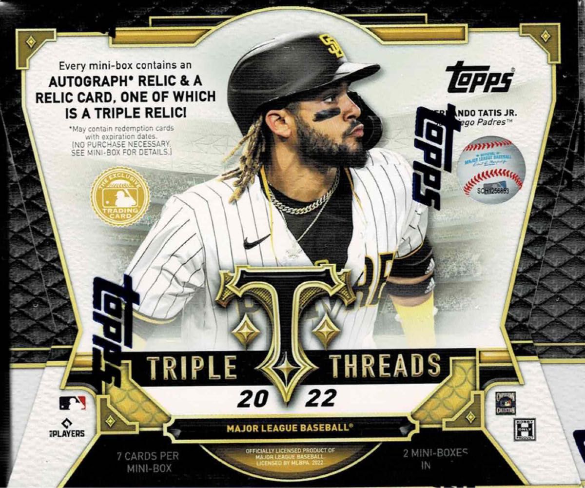 2022 MVP カード　MLB 限定販売　記念 TOPPS 大谷翔平　8枚セット TRIPLE オールスター　topps メジャーリーグ　 コレクション THREADS now MLB 新品未開封ボックス　大谷翔平直筆サイン封入シリーズ