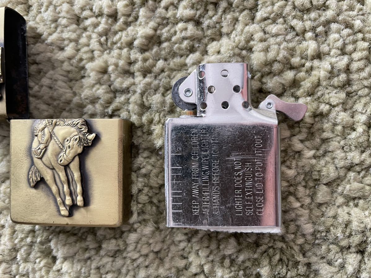 未使用 Marlboro ZIPPO マルボロ ジッポー ジッポ カウボーイ