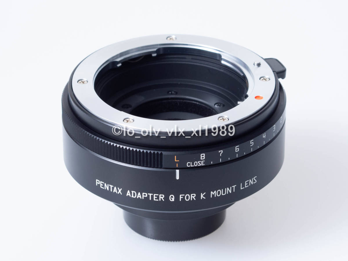 PENTAX ペンタックス Kマウントレンズ用アダプターQ ADAPTER Q FOR K
