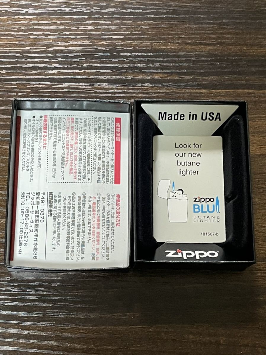 zippo CLANNAD AFTER STORY 藤林杏 クラナド アフターストーリー 2008年製 BLACK TITAN 両面デザイン 限定品 シリアルナンバー NO.014