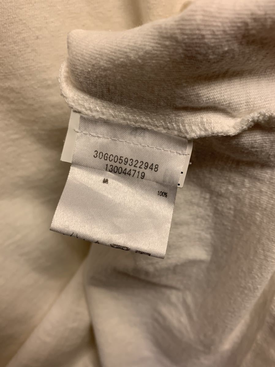 国内正規 17SS Maison Margiela 10 メゾン マルジェラ REPLICA レプリカ オーバーサイズ Tシャツ 白 44 30GC059322948 130044719