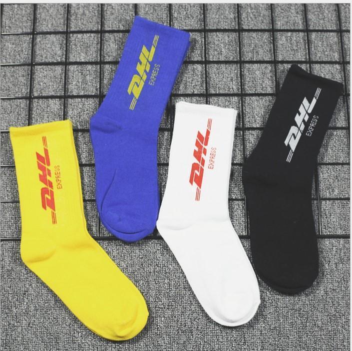 DHL エクスプレス ソックス 靴下 ４色 セット_画像1