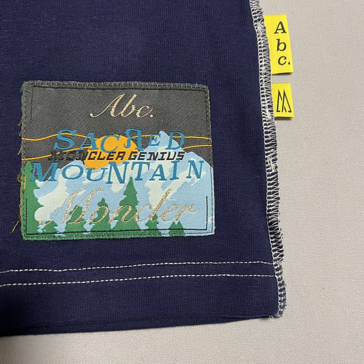 新品 モンクレール ジーニアス ABC コラボ ポロシャツ 長袖 M モンクレールポロシャツ モンクレールTシャツ MONCLER