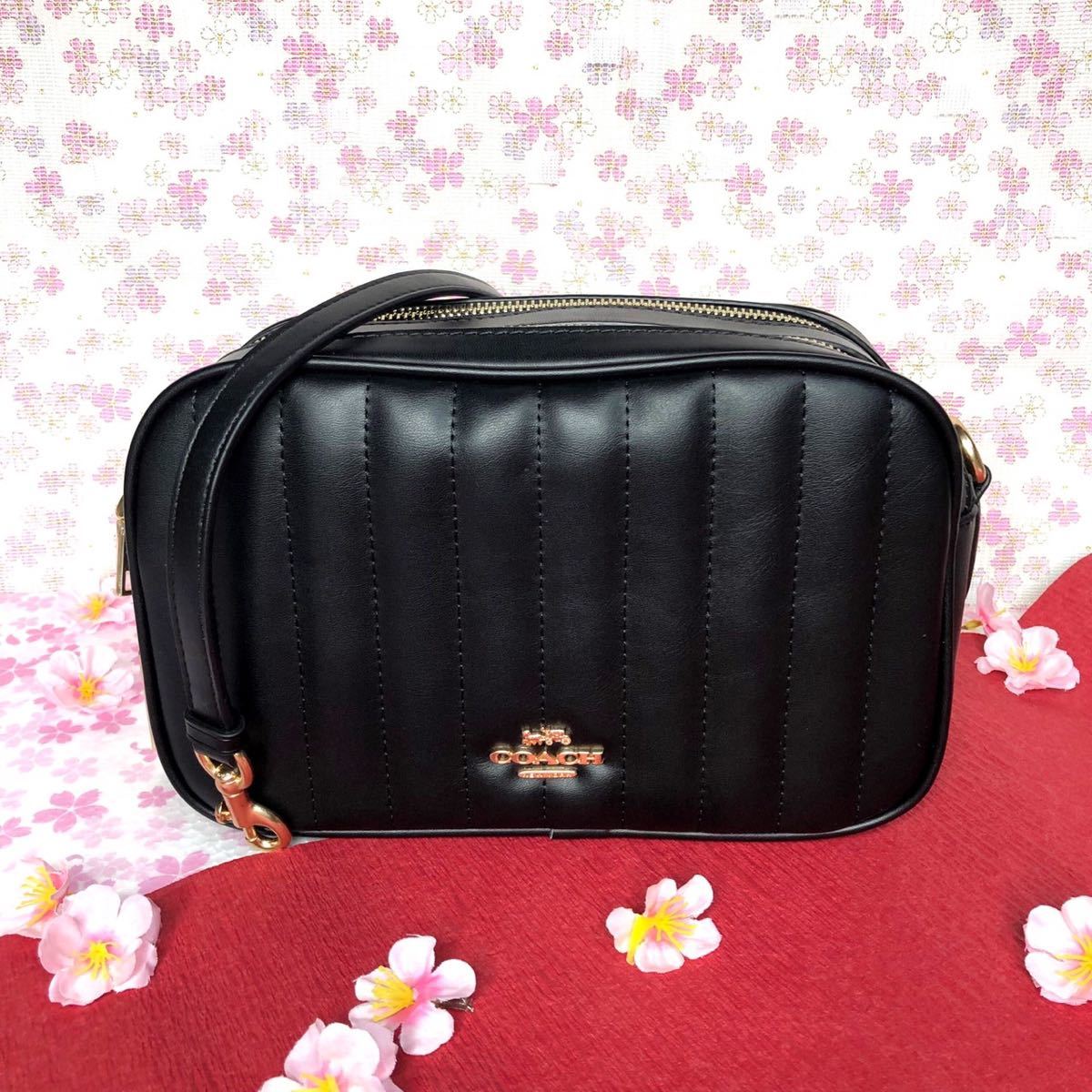 COACH コーチ ショルダーバッグ 大人気 新品 ブラック 黒 新作 www