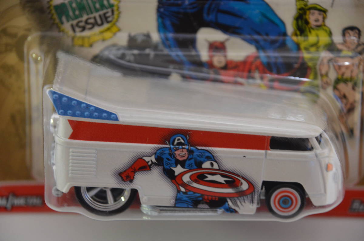 Hot Wheels MARVEL VOLKSWAGEN T1 DRAG BUS #1/5★HW ホットウィール マーベル VW フォルクスワーゲン ドラッグ バス_画像5