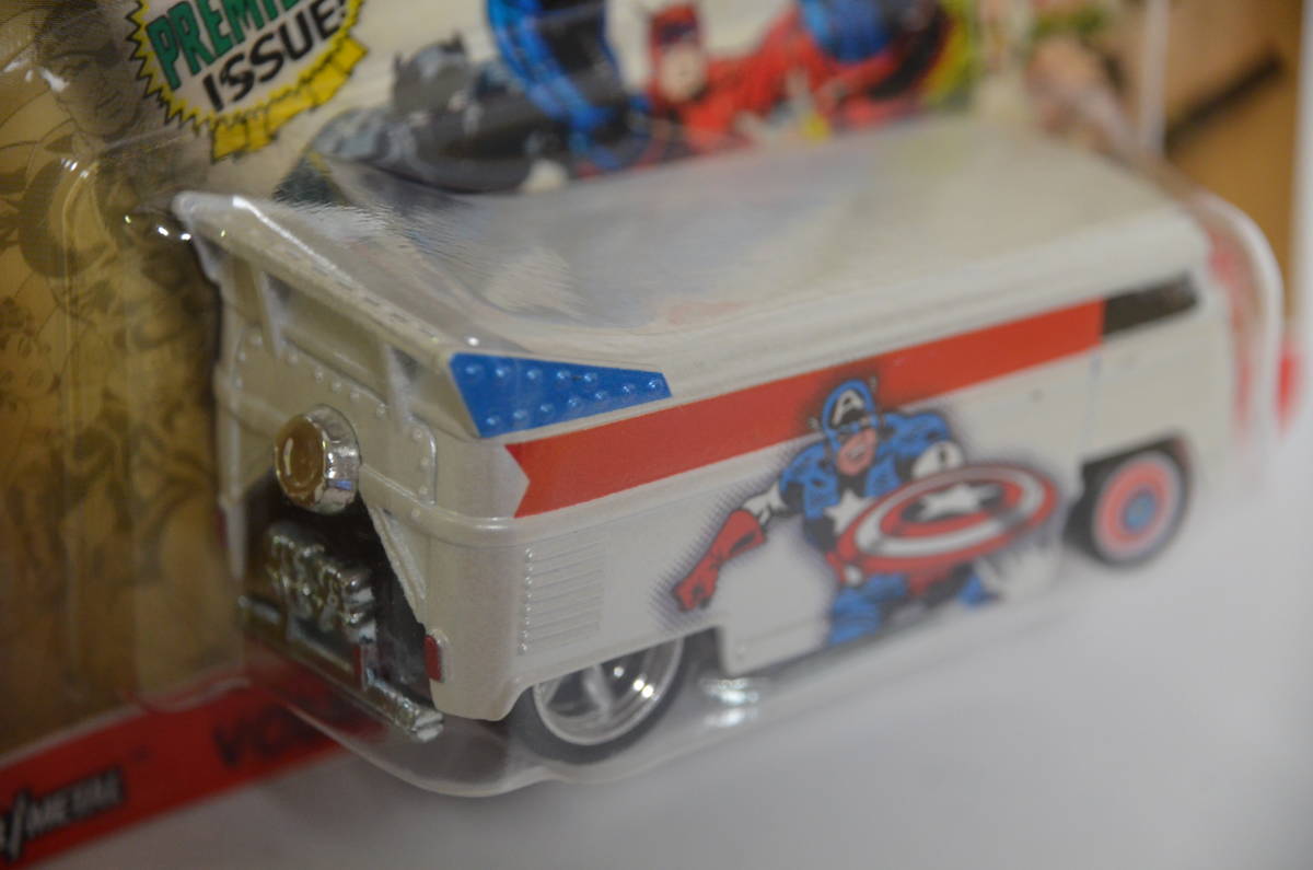 Hot Wheels MARVEL VOLKSWAGEN T1 DRAG BUS #1/5★HW ホットウィール マーベル VW フォルクスワーゲン ドラッグ バス_画像4