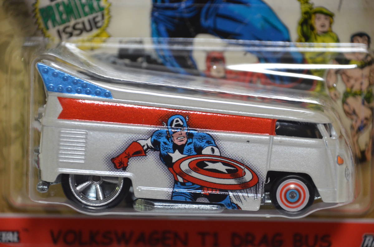 Hot Wheels MARVEL VOLKSWAGEN T1 DRAG BUS #1/5★HW ホットウィール マーベル VW フォルクスワーゲン ドラッグ バス_画像2