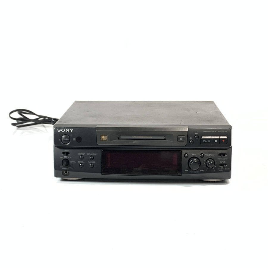 50%OFF】【50%OFF】SONY ソニー MDデッキ MDS-S38 美品 ポータブル