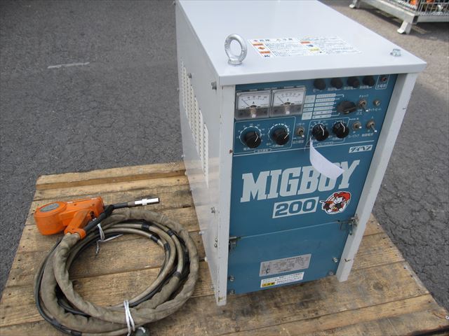 17661-1 large hen semi-automatic welding machine mig Boy CPXB-200 torch WTG-53/ wire MB-50 0.8mm 1 volume attaching 