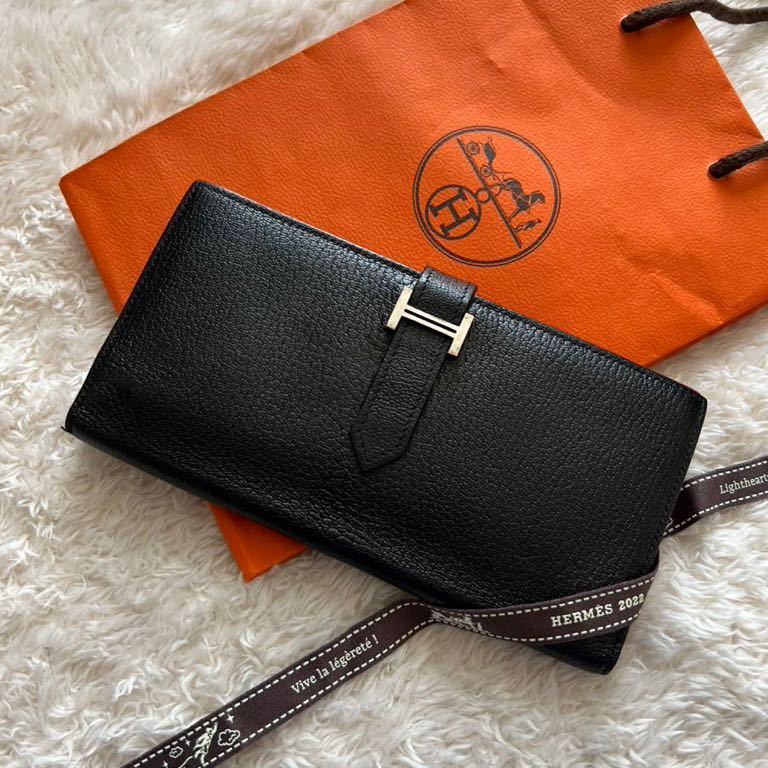 美品 HERMES エルメス ベアン スフレ 2つ折り 長財布 www.anac-mali.org