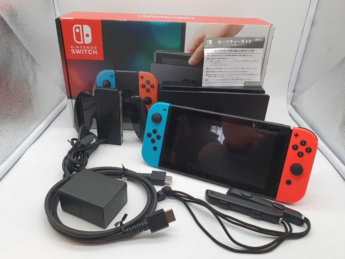 送料込 未対策機？　フルセット　任天堂 Nintendo Switch ニンテンドースイッチ本体 ジョイコン　SET