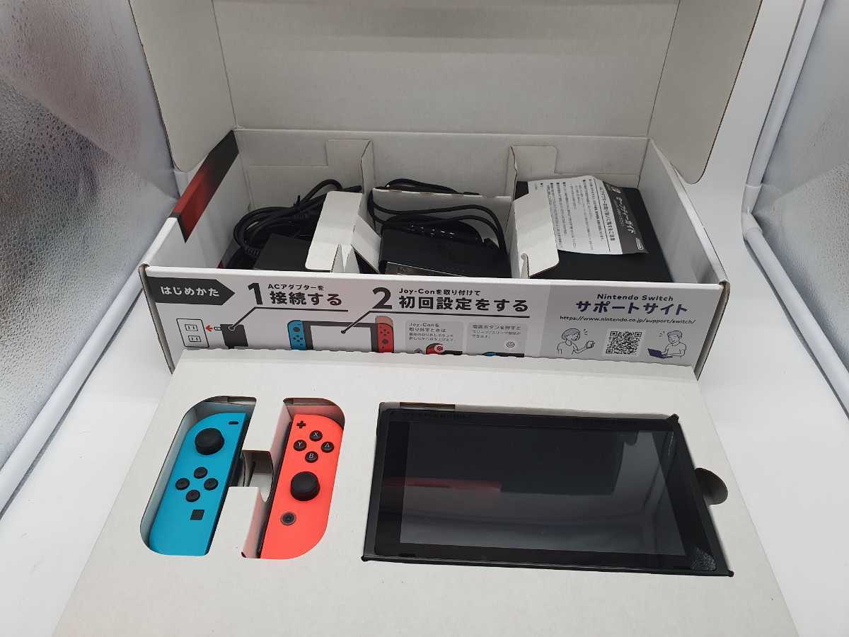 送料込 未対策機？　フルセット　任天堂 Nintendo Switch ニンテンドースイッチ本体 ジョイコン　SET