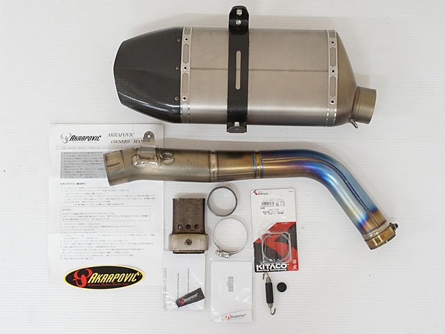 アクラポビッチ スリップオンマフラー ホンダ CBR600RR PC40用-