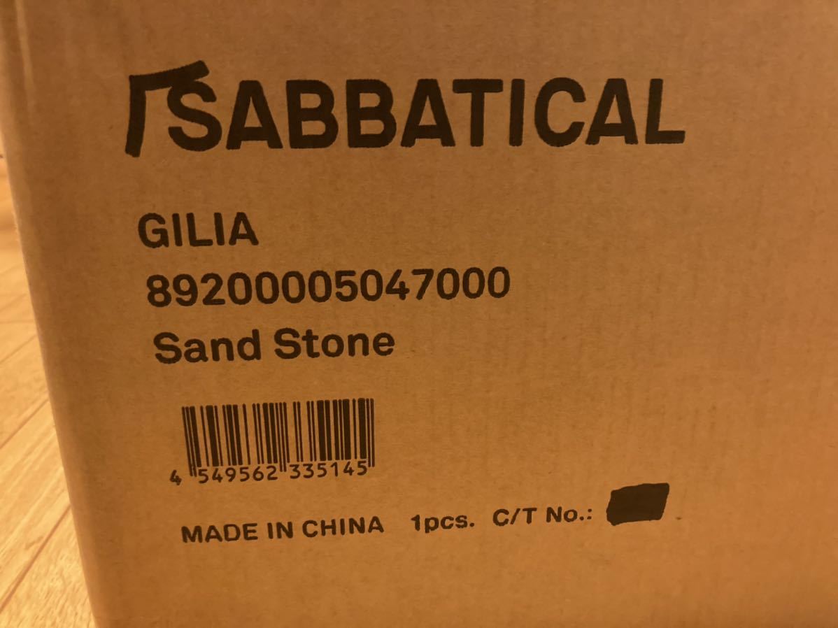 Yahoo!オークション - 【新品未使用】送料込み SABBATICAL GILIA