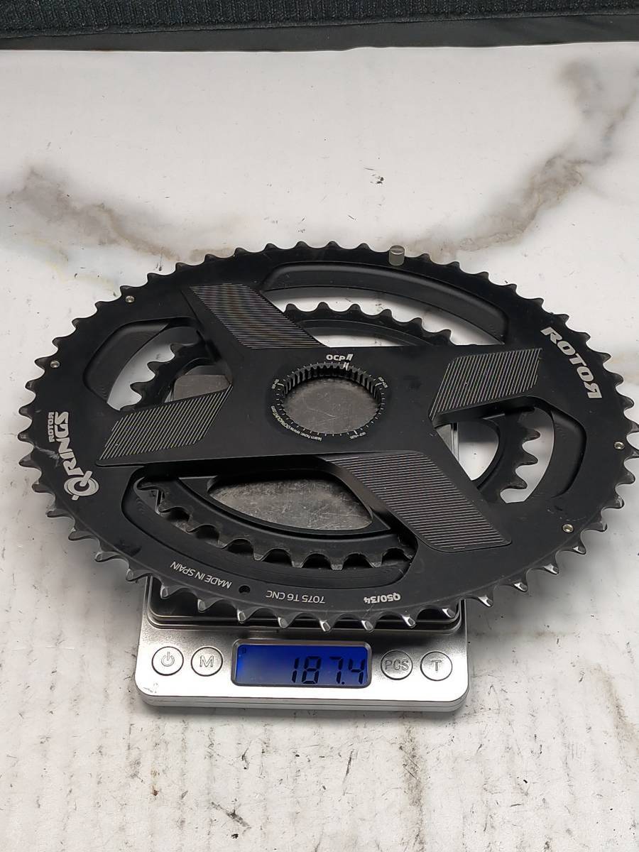 Rotor ALDHU 50 34t 172.5mm 楕円チェーンリング 687g FC221024BA