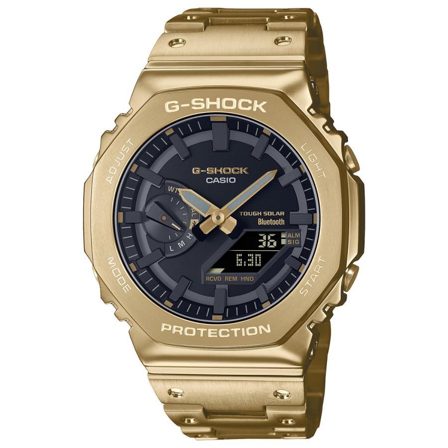 G-SHOCK タフソーラー モバイルリンク フルメタルイエローゴールドカラー メンズ腕時計 GM-B2100GD-9AJF 新品 未使用の画像1