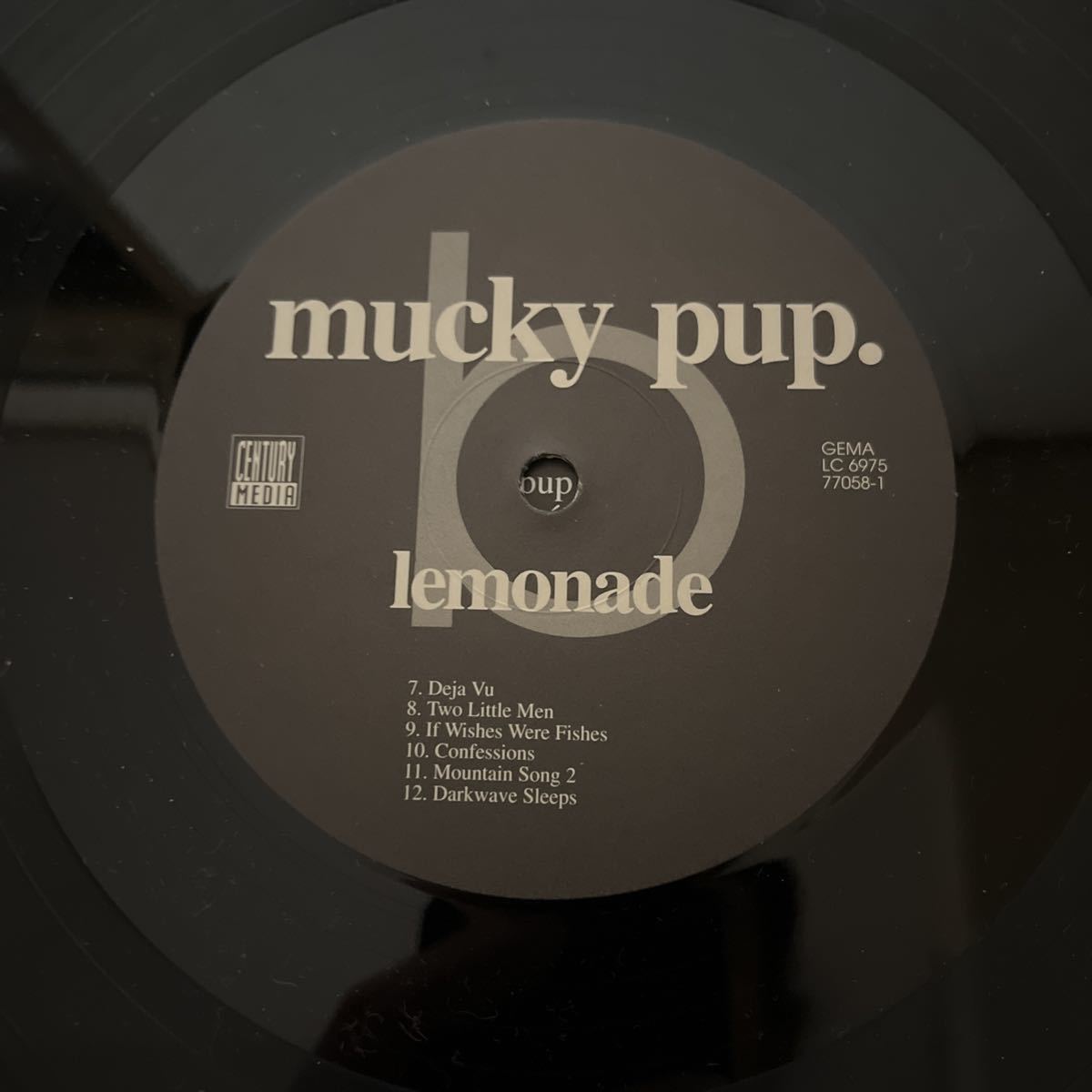 【LP】Mucky Pup / Lemonade Century Media 77058-1 Germany ORIG 1993 American Hardcore Punk Rock crossover thrash マッキー パップ_画像6