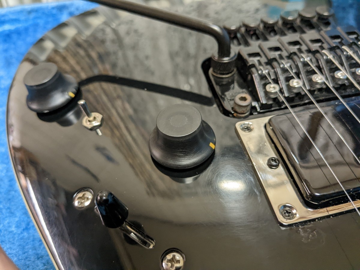 ホワイトブラウン Ibanez RGA42TZ metal full covered 2H MOD - 通販