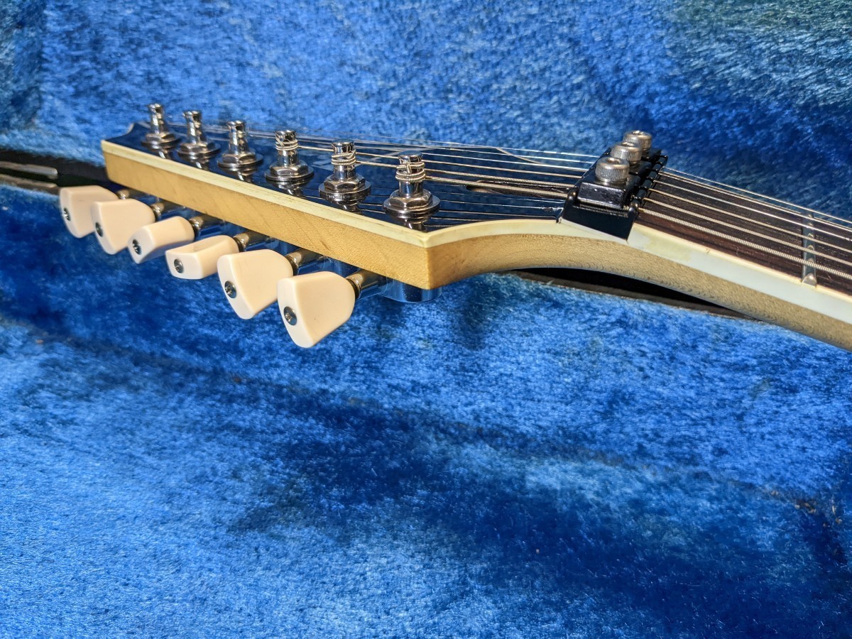 ホワイトブラウン Ibanez RGA42TZ metal full covered 2H MOD - 通販