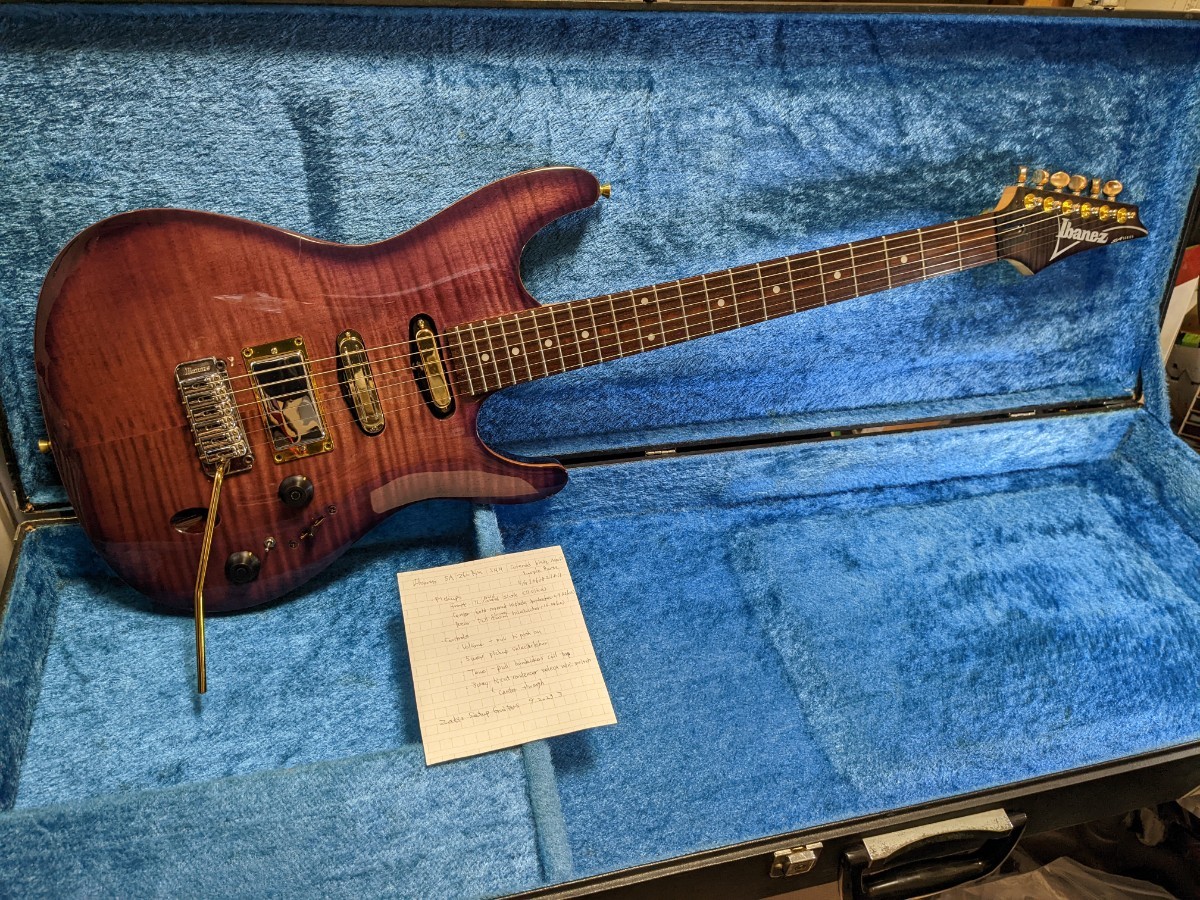 Yahoo!オークション - 【1スタ!お見逃しなく☆動画あり☆】#Ibanez SA2...