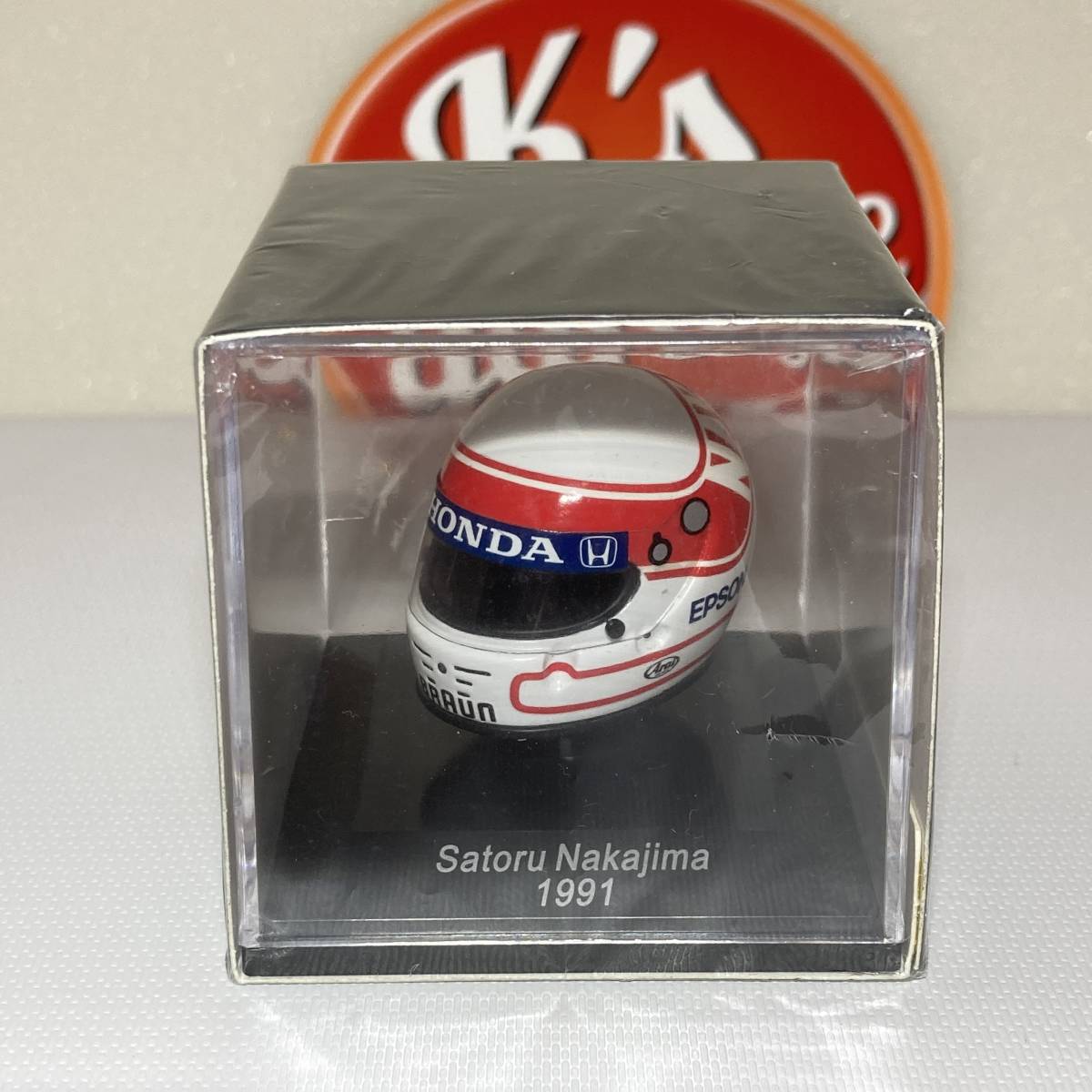 Yahoo!オークション - 未開封 1/8 スパーク ヘルメット 中嶋悟 Yahoo!オークション - 未開封 1/8 スパーク ヘルメット 中嶋悟