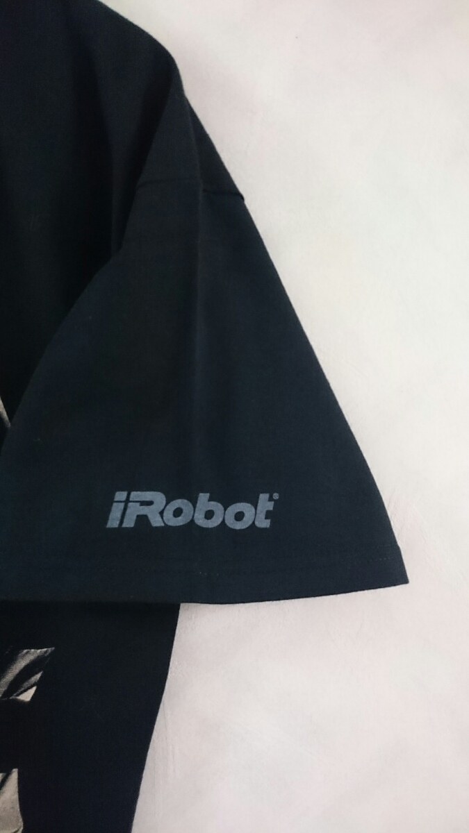未使用品 iRobot Tシャツ サイズL SUPPORT OUR MILITARY アイロボット社 非売品_画像3