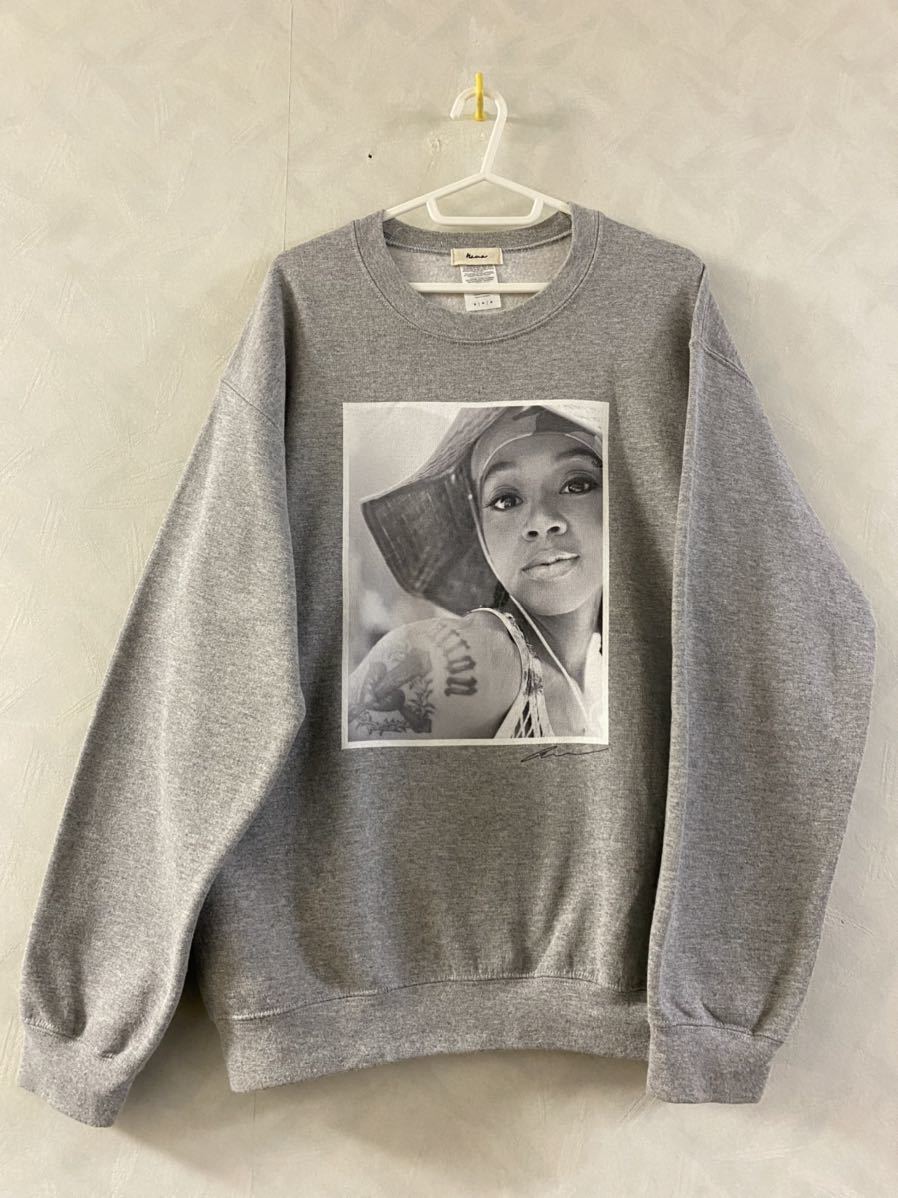 Left Eye スウェットトレーナー サイズM TLC リサ・レフトアイ・ロペス Supernova Eye Legacy T-Boz Chilli