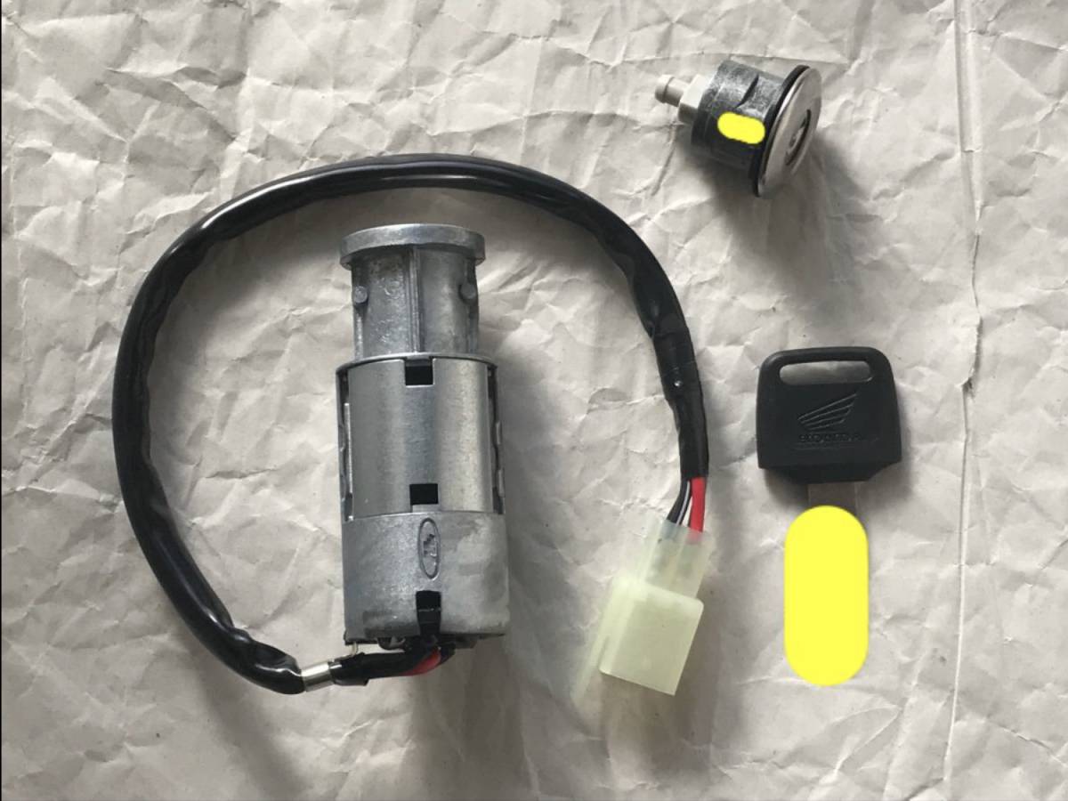 10個1組 モトコンポ キーシリンダーASSY ホンダ 純正部品 未使用新品-