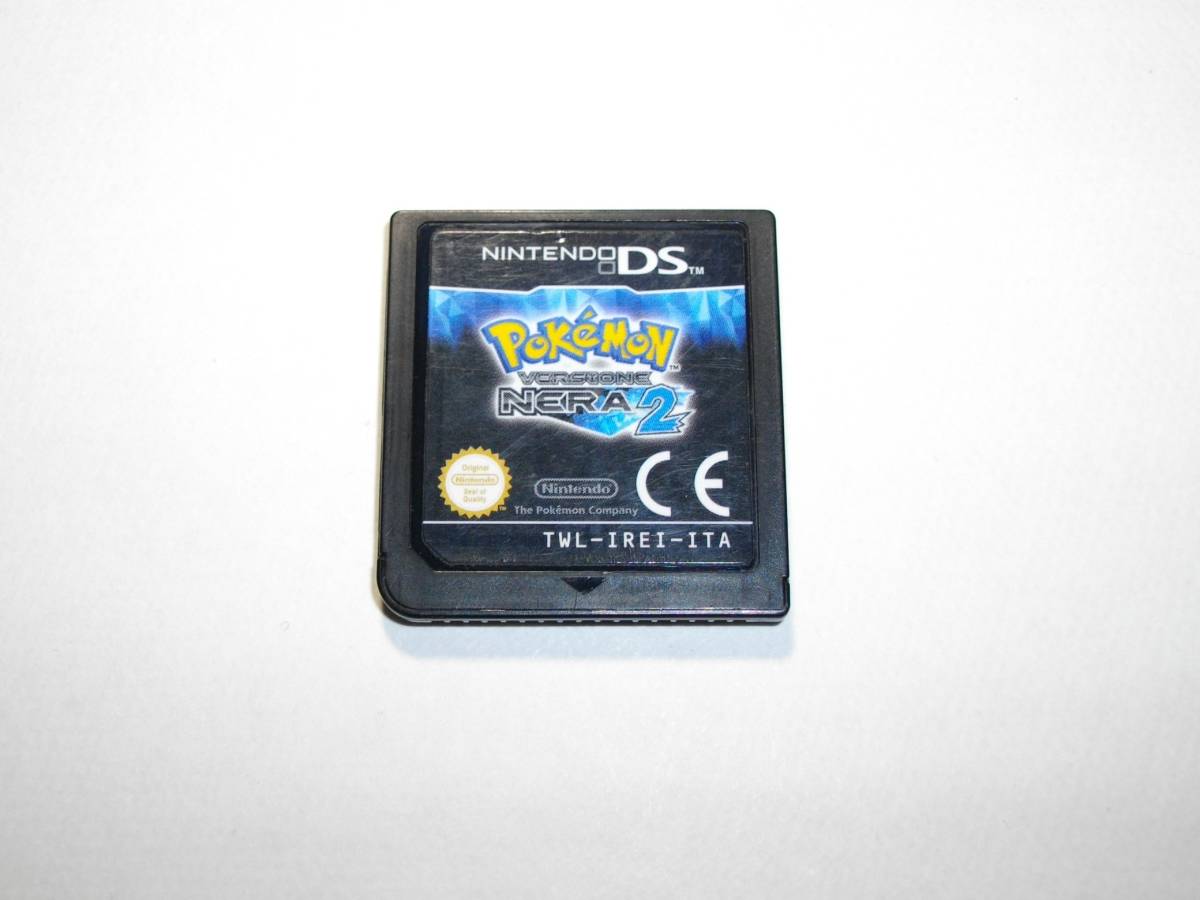 イタリア語版 DS ポケットモンスター ブラック2 欧州版 正規品 イタリア語版 DS ポケットモンスター ブラック2 欧州版 正規品