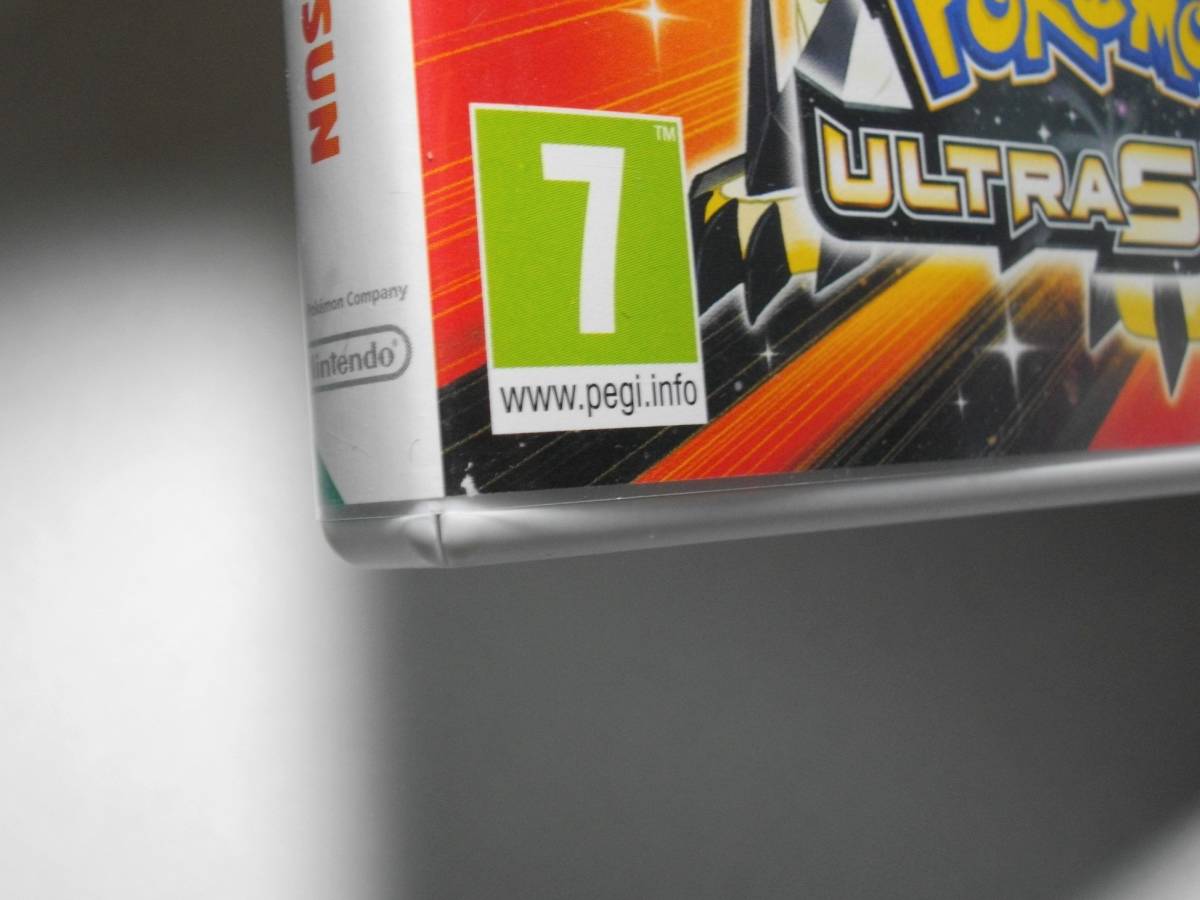海外版 欧州版 3DS ポケットモンスター ウルトラサン ポケモン pokemon