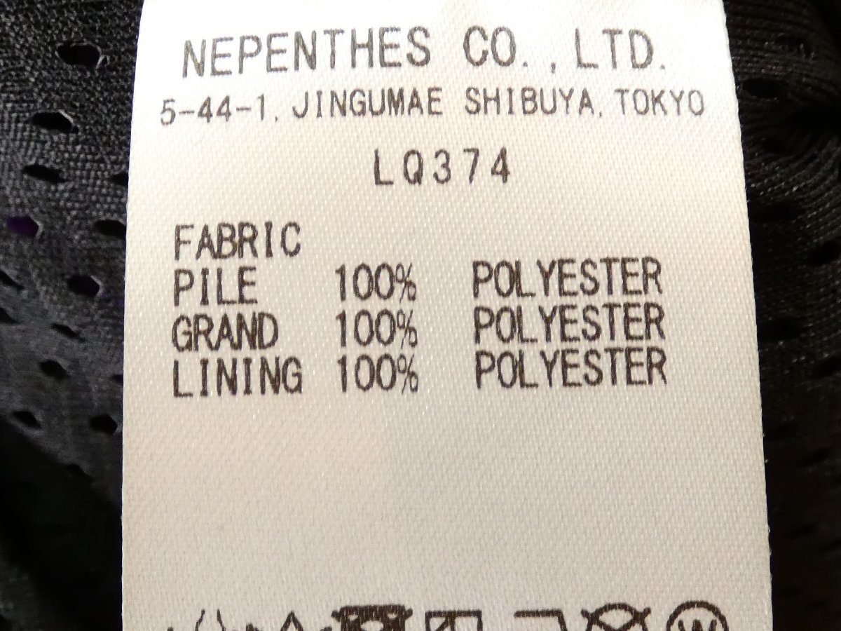  Needles × Beams флис лучший Boa Fleece Vest[3.6 десять тысяч иен /M\'s(M38)/ черный / новый товар с биркой ]a3I0