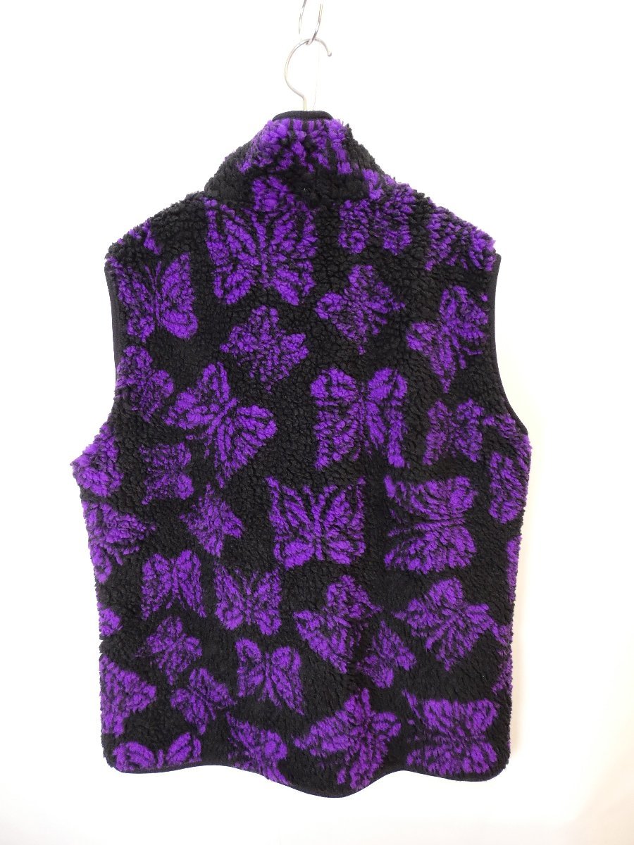  Needles × Beams флис лучший Boa Fleece Vest[3.6 десять тысяч иен /M\'s(M38)/ черный / новый товар с биркой ]a3I0
