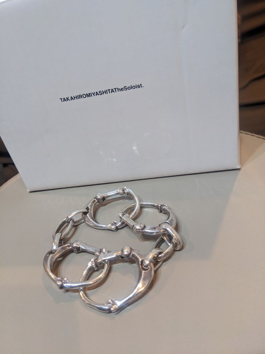 定番 bone japan shaped bracelet carabiner Vintage accessories 0050
