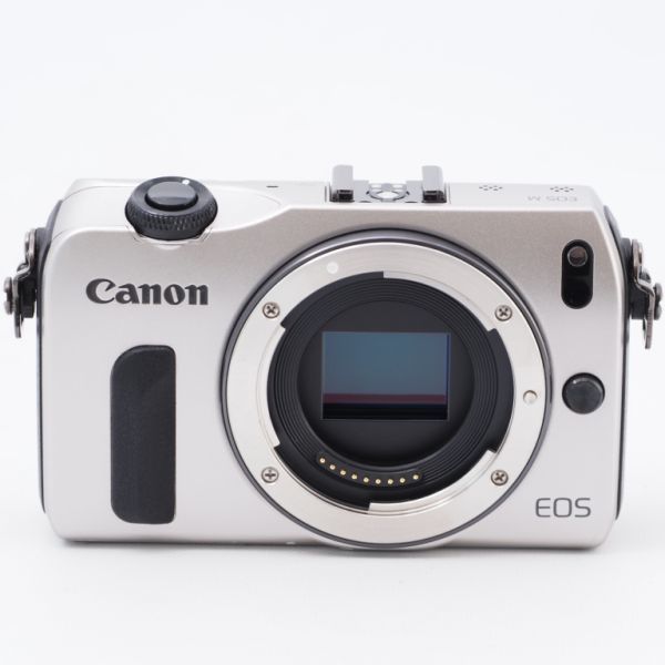 Canon キヤノン ミラーレス一眼カメラ EOS M シルバー ボディ #6266