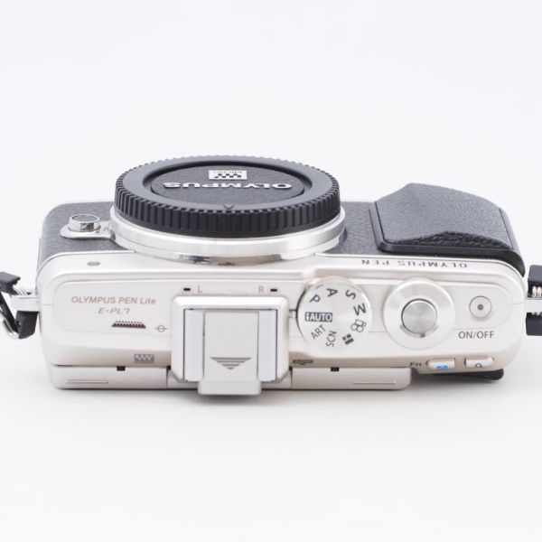 OLYMPUS PEN E-PL7 14-42mm EZレンズキット シルバー ミラーレス一眼 E