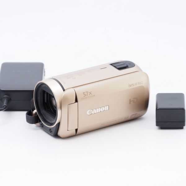 Canon キヤノン ビデオカメラ iVIS HF R62 WH 白 | www.copasat.com