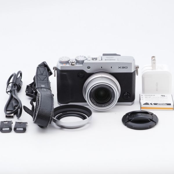 FUJIFILM フジフイルム デジタルカメラ X30 シルバー FX-X30 S #6392