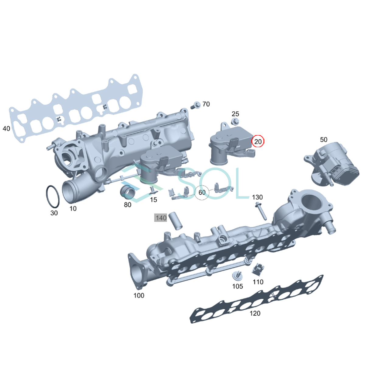 ベンツ W203 W204 W211 スロットルアクチュエーター シャットオフモーター C300 C320 C350 E280 E300 E320 6421500494 6421500094_画像5