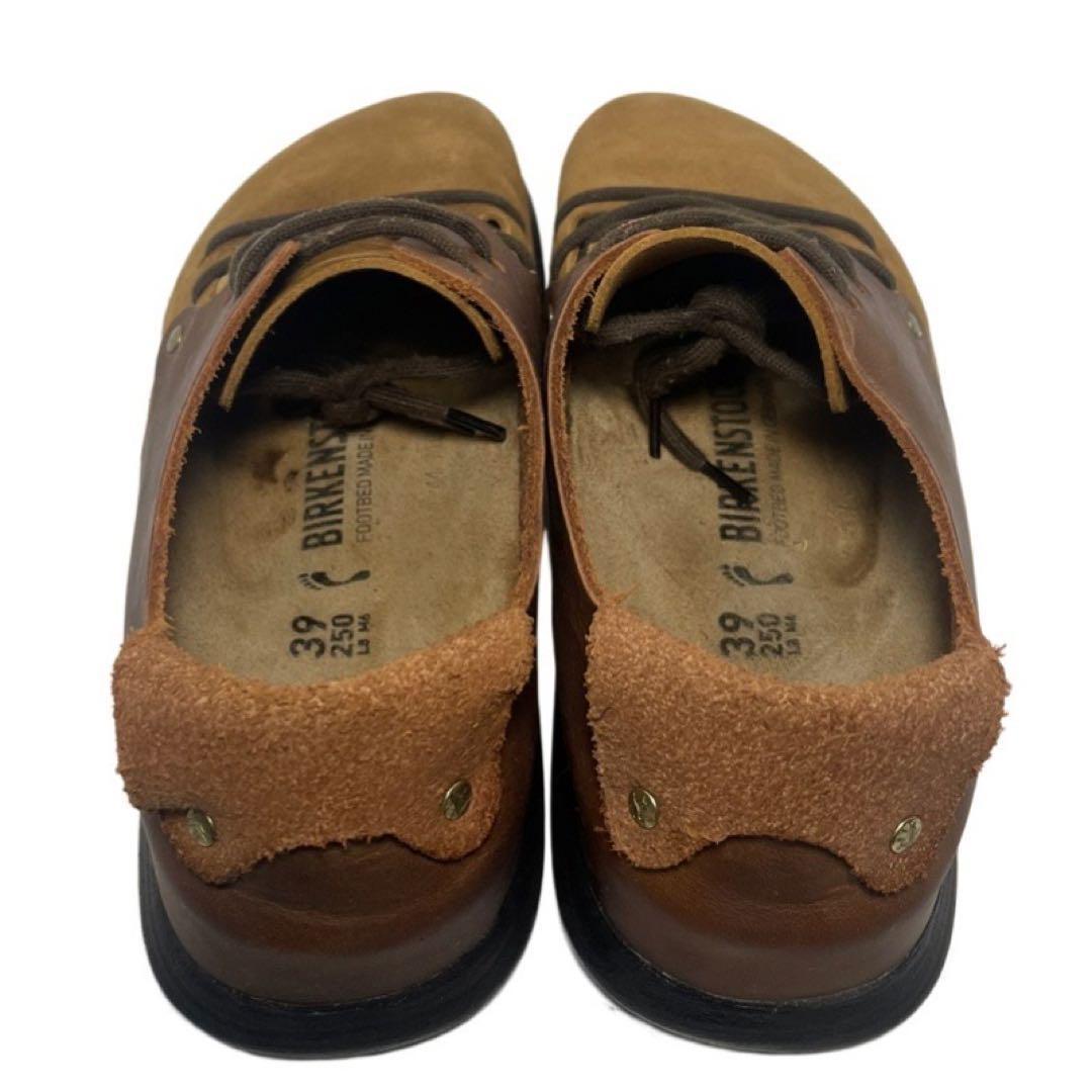 素敵な 大人気 BIRKENSTOCK モンタナ ブラウンxブラウン レザーxレザー