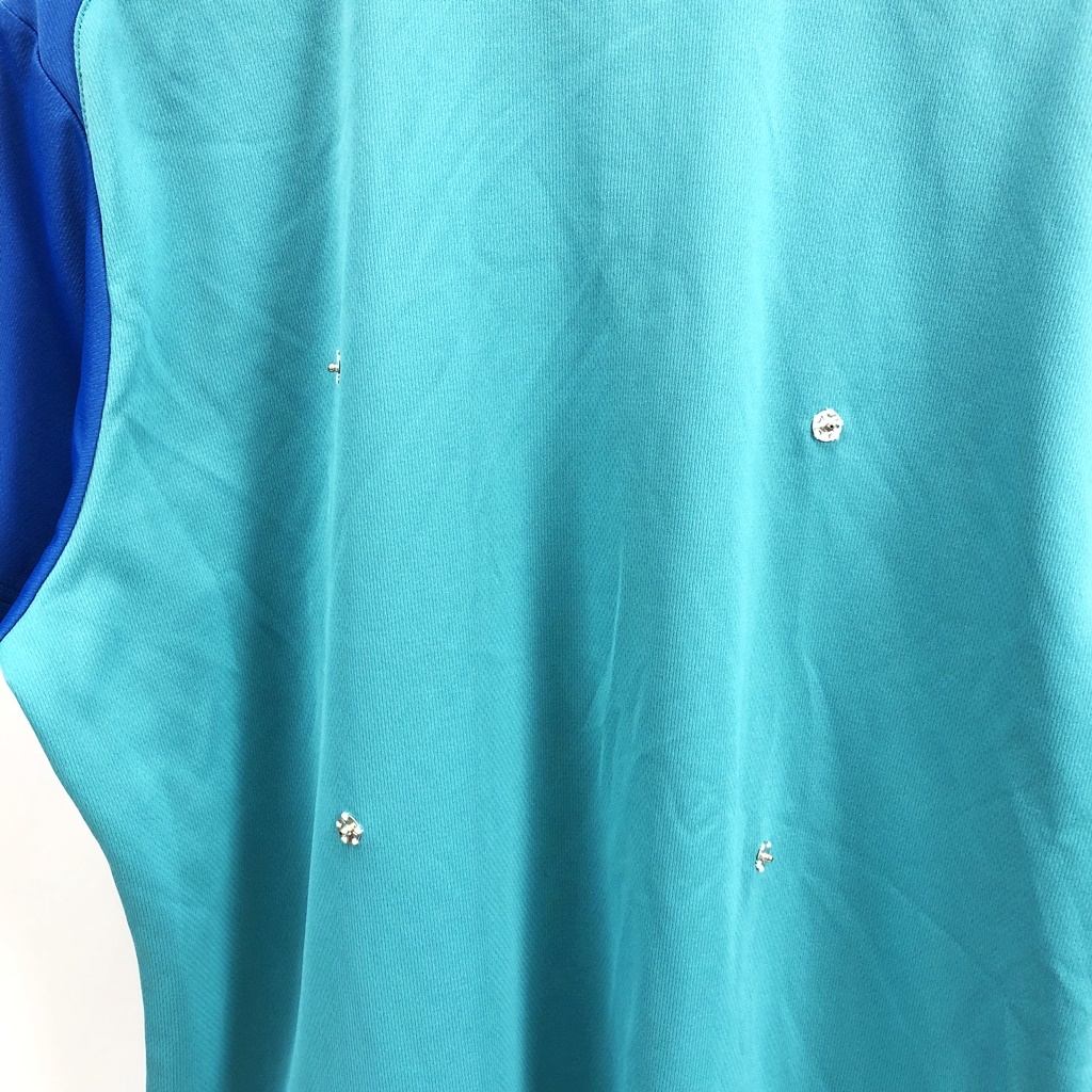 YONEX/ Yonex короткий рукав спорт рубашка форма спорт одежда вышивка Logo общий рисунок оттенок голубого размер женский XO настольный теннис теннис бадминтон 