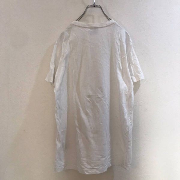 定番LACOSTE/ラコステ 半袖 VネックTシャツ ホワイト 白 レディース 2_画像5
