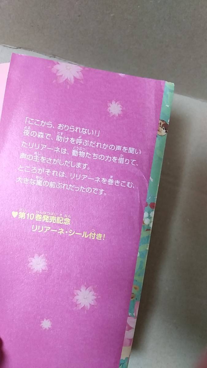書籍/児童文学　Tシュテーブナー作 / 動物と話せる少女リリアーネ10 小さなフクロウと森を守れ！ 2015年2刷　シール付き　学研　中古_画像3