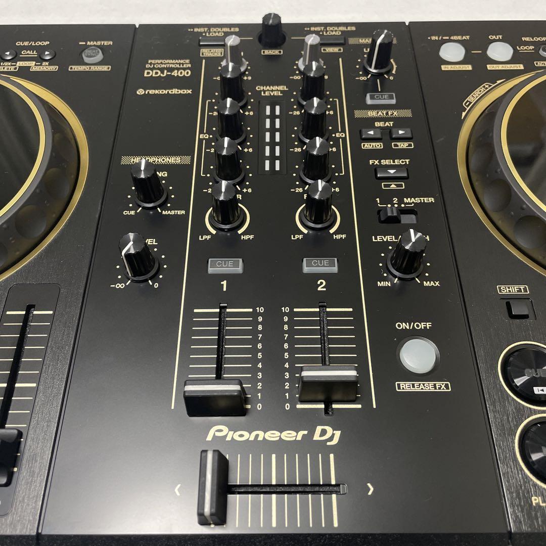 Pioneer DJコントローラー DDJ-400-N 限定ゴールドモデル DJ機器