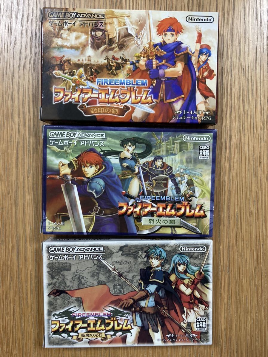 ヤフオク! - 【美品】ファイアーエムブレム 封印の剣 烈火の剣 聖魔の光...